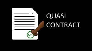 QUASI CONTRACT