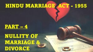 NULLITY OF MARRIAGE AND DIVORCE