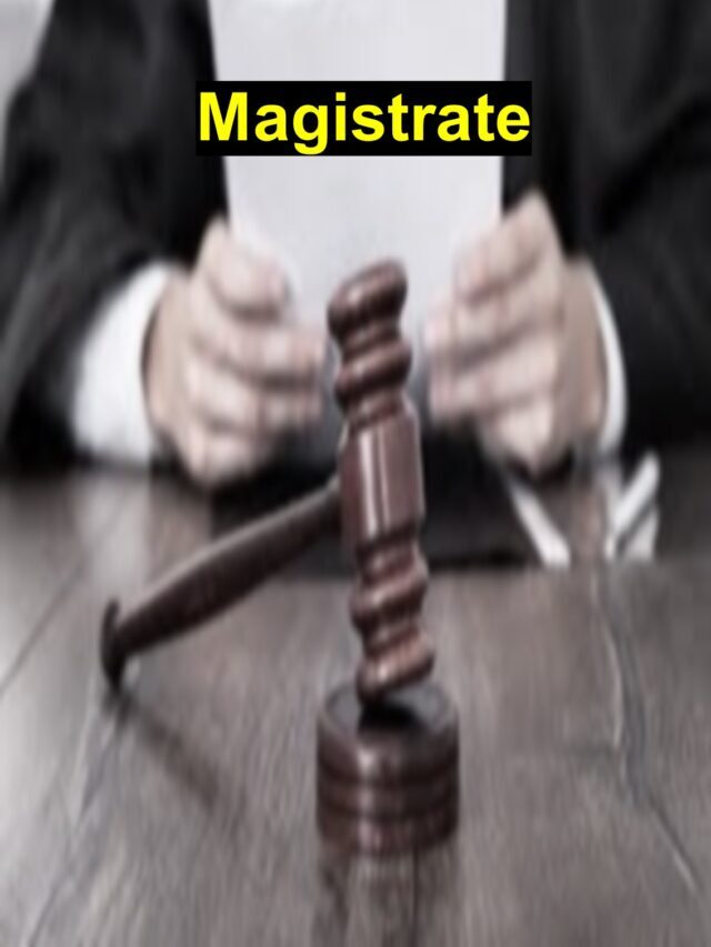 Types of Magistrates in India