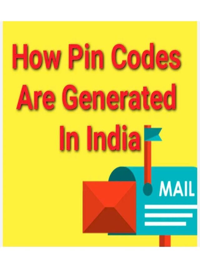 How Pin codes are generated in India