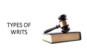 TYPES OF WRITS