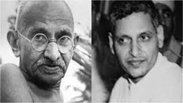 NATHURAM GODSE-WHY HE KILLED MAHATMA GANDHI.?